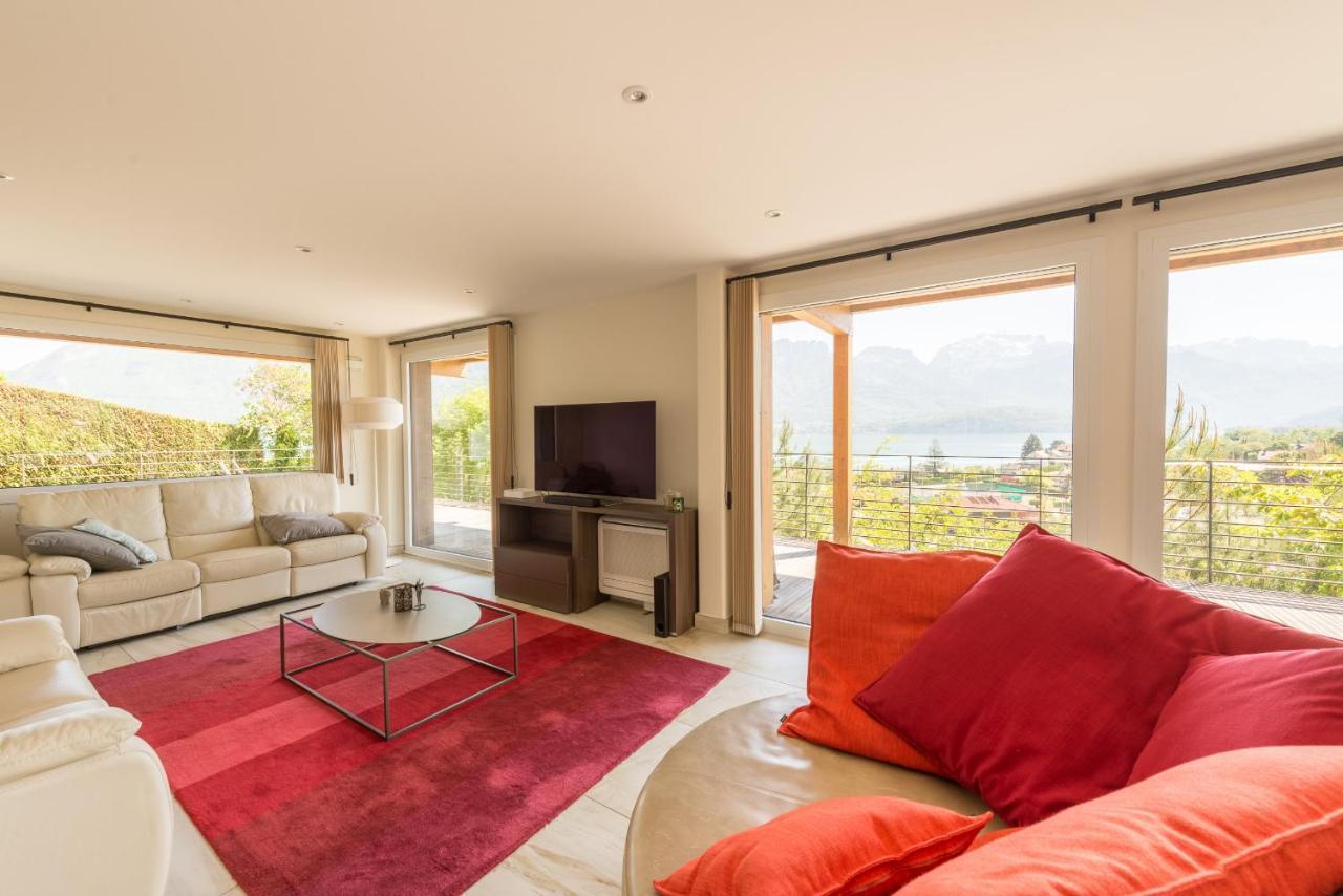 Le Panoramic - Loft & Mainfloor Outstanding Lake View - Lla Selections By Location Lac Annecy Sévrier Buitenkant foto